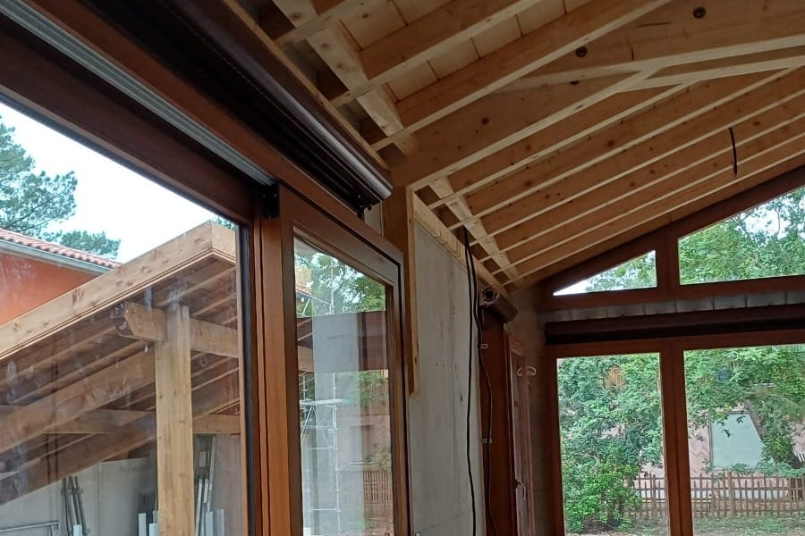 Fenêtre et baie vitré maison d'architecte